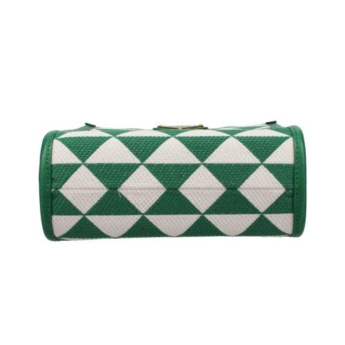 PRADA プラダ ショルダーバッグ レディース グリーン 1BA355 V PRADA プラダ ショルダーバッグ レディース グリーン 1BA355 V