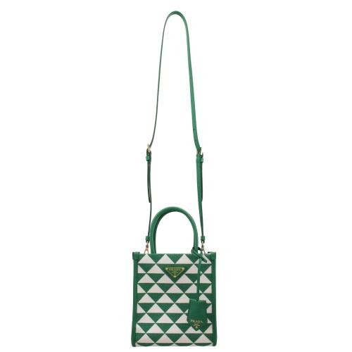 PRADA プラダ ショルダーバッグ レディース グリーン 1BA355 V PRADA プラダ ショルダーバッグ レディース グリーン 1BA355 V