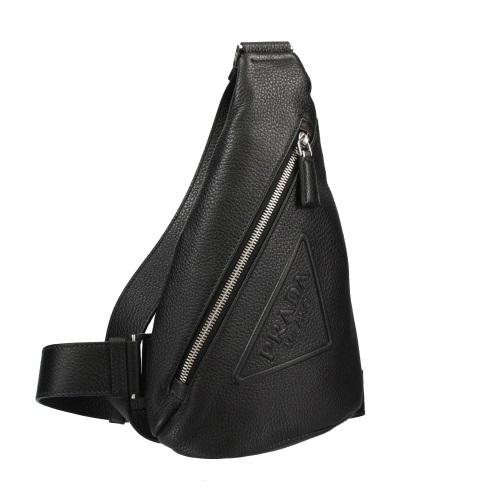 【値段交渉可：送料込】 PRADA プラダ ボディバッグ メンズ VIT.DAINO ブラック 2VZ098 V OLO 2BBE F0002 NERO 【NAN3349003761】(120940円)