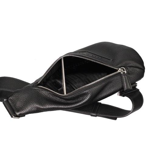 【値段交渉可：送料込】 PRADA プラダ ボディバッグ メンズ VIT.DAINO ブラック 2VZ098 V OLO 2BBE F0002 NERO 【NAN3349003761】(120940円)