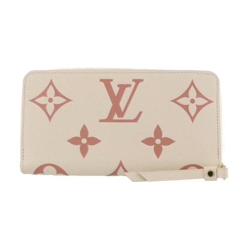 【極美品】ルイヴィトンモノグラムバイカラージッピーウォレット長財布 M81914 LOUIS VUITTON ルイヴィトン 長財布 モノグラム・アンプラント