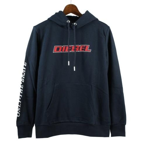 DIESEL（ディーゼル） プルオーバーパーカー メンズ ネイビー DIESEL 