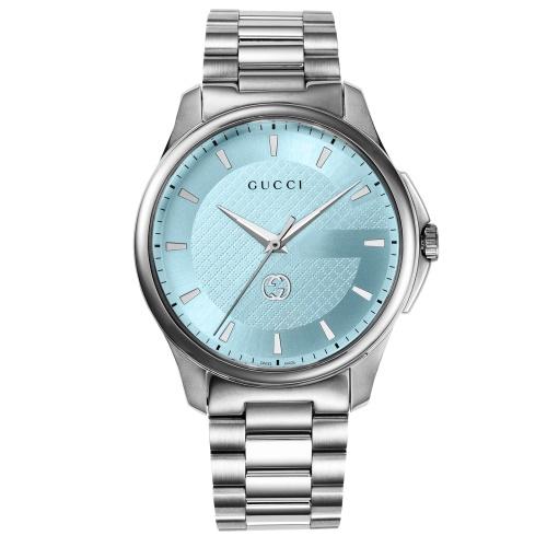 お値下げ  希少！GUCCI 時計 GUCCI（グッチ） 腕時計 メンズ ターコイズブルー Gタイムレス GUCCI