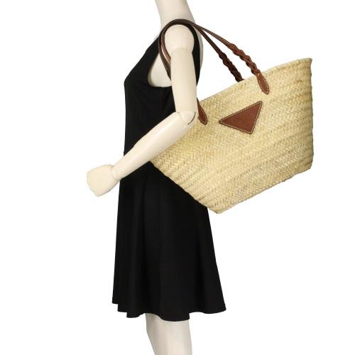 PRADA プラダ トートバッグ レディース かごバッグ ロゴ 1BG463 PRADA プラダ トートバッグ レディース かごバッグ ロゴ 1BG463