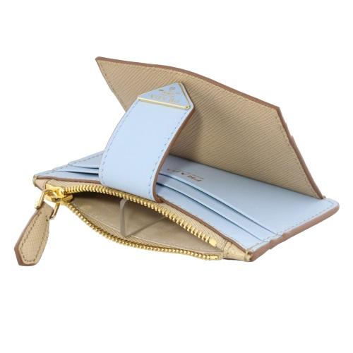 PRADA プラダ カードケース レディース ブルー 1MC038 2DYG PRADA プラダ カードケース レディース ブルー 1MC038 2DYG