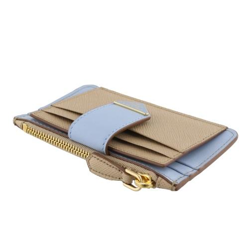 PRADA プラダ カードケース レディース ブルー 1MC038 2DYG PRADA プラダ カードケース レディース ブルー 1MC038 2DYG