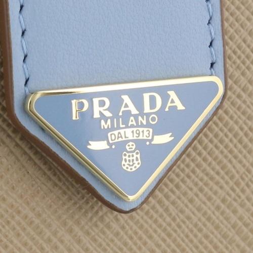 プラダ PRADA カードケース レディース ブルー 1MC038 2DYG F0TYG SABBIA CELESTE｜sekido｜08