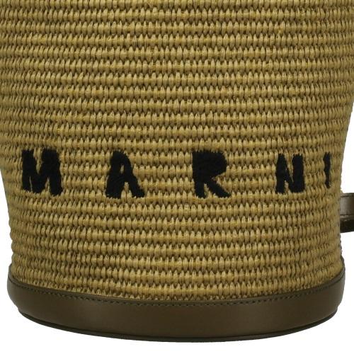 マルニ MARNI かごバッグ レディース トロピカリア グリーン SCMP0056Q1 P3860 00V25 OLIVEの画像
