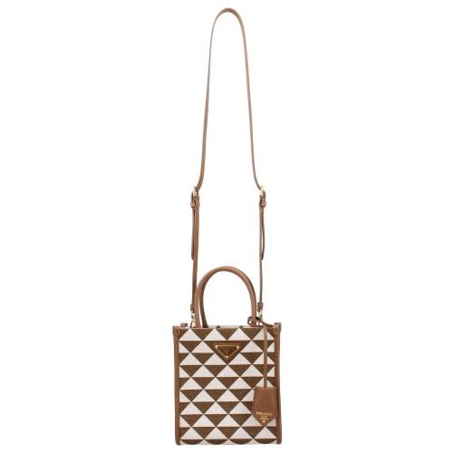 PRADA プラダ ショルダーバッグ レディース ブラウン 1BA355 V PRADA プラダ ショルダーバッグ レディース ブラウン 1BA355 V