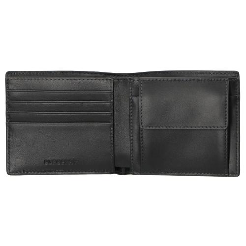 BURBERRY（バーバリー） 二つ折り財布 メンズ ブラック 8064604 A1208