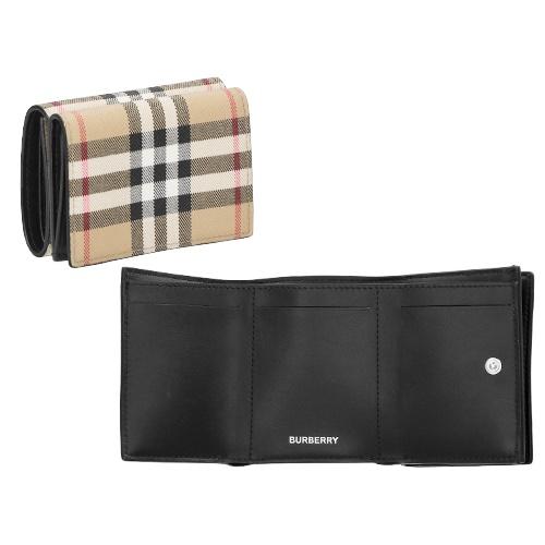 BURBERRY バーバリー 三つ折り財布 折財布 ミニ財布 レディース BURBERRY バーバリー 三つ折り財布 折財布 ミニ財布 レディース