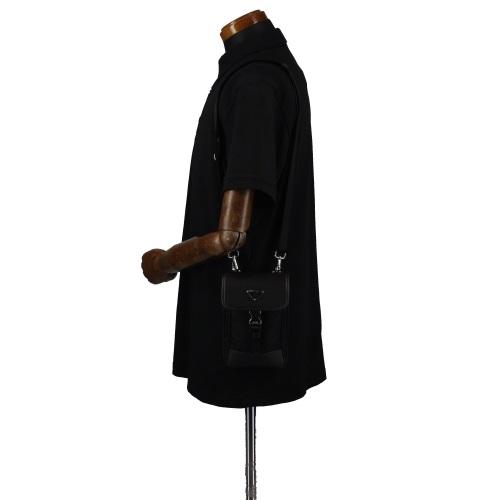 プラダ PRADA ショルダーバッグ スマートフォンケース ブラック 2ZH109 2DMH F0002 NEROの画像