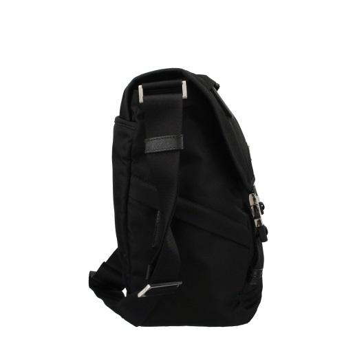 PRADA プラダ ショルダーバッグ メンズ ロゴ ブラック 2VD052 PRADA プラダ ショルダーバッグ メンズ ロゴ ブラック 2VD052