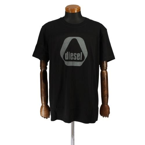 diesel Tシャツ　Lサイズ Men's T-shirt with DSL 78 Denim print | White | Diesel
