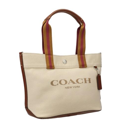 コーチ アウトレット COACH トートバッグ レディース ロゴ ナチュラルマルチ CK168 SV/NP｜sekido｜02