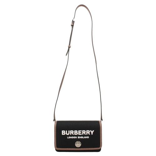 バーバリー BURBERRY ショルダーバッグ レディース MINI NOTE BAG ブラック 8055181 BLACK｜sekido｜08