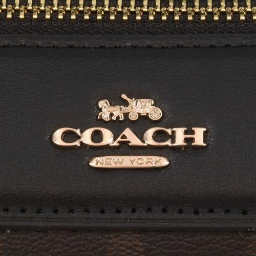 COACH ショルダーバッグ ブラウン/ブラック Brandol / COACH コーチ ショルダーバッグ シグネチャー