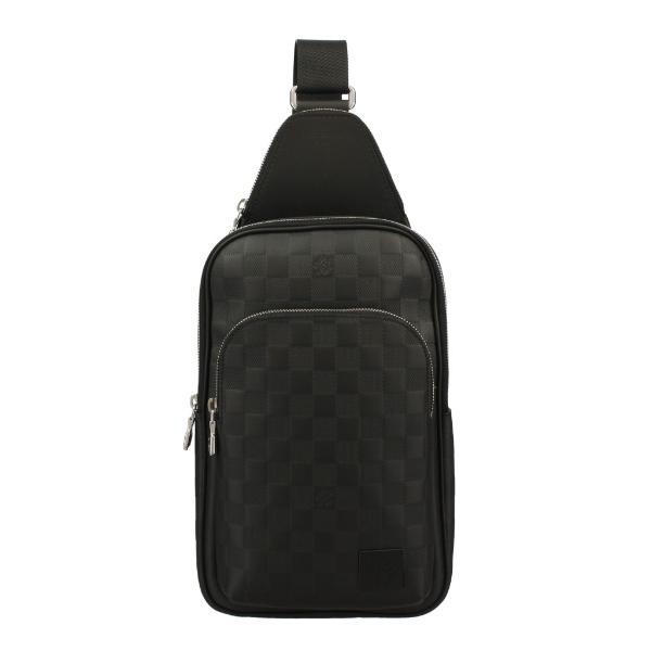 ルイヴィトン ダミエアンフィニ スリングバッグ ブラック ボディバッグ LOUIS VUITTON（ルイ・ヴィトン） ボディバッグ ダミエ アヴェニュー