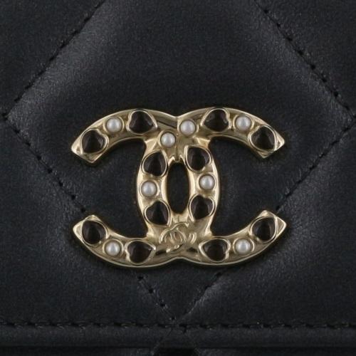 CHANEL 財布　三つ折り財布 CHANEL（シャネル） 三つ折り財布 折財布 ミニ財布 レディース