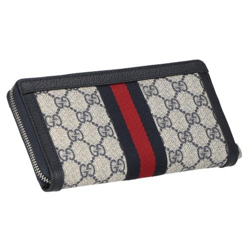 GUCCI グッチ 長財布 レディース オフィディア ブルー 523154 GUCCI グッチ 長財布 レディース オフィディア ブルー 523154