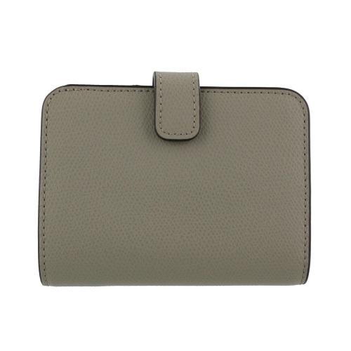 美品　フルラ 二つ折り 財布 カメリア S グレー×ライトグレー FURLA（フルラ） 二つ折り財布 折財布 レディース カメリア S グレー
