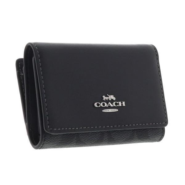 コーチ アウトレット 三つ折り財布 レディース マイクロ