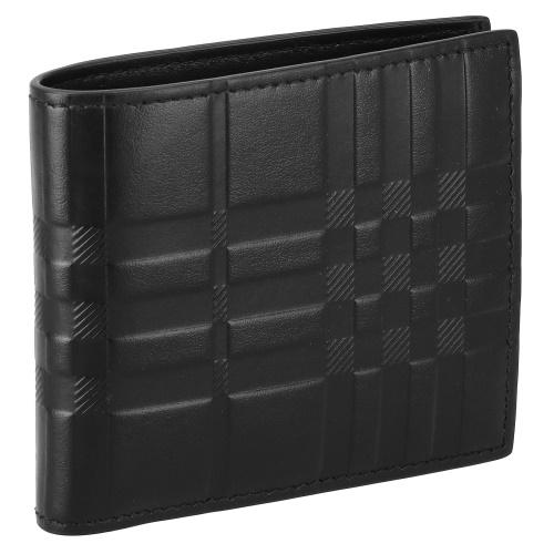 BURBERRY（バーバリー） 二つ折り財布 メンズ CC BILL COIN ブラック