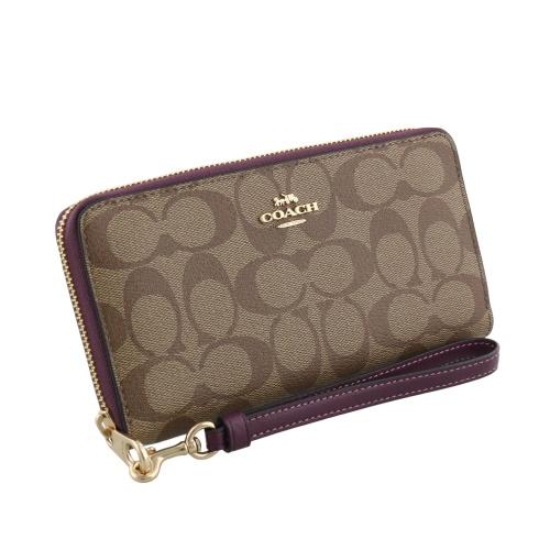 COACH（コーチ） アウトレット 長財布 レディース ブラウン COACH