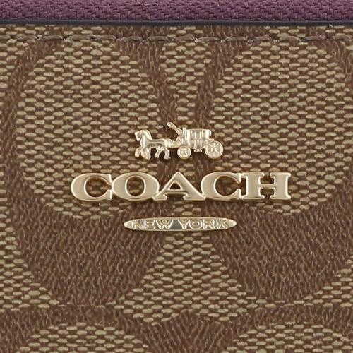 COACH（コーチ） アウトレット 長財布 レディース ブラウン COACH