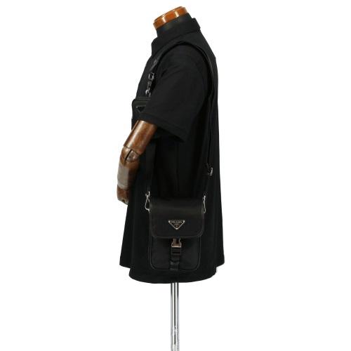 PRADA プラダ ショルダーバッグ メンズ ブラック 2VD043 V XOP