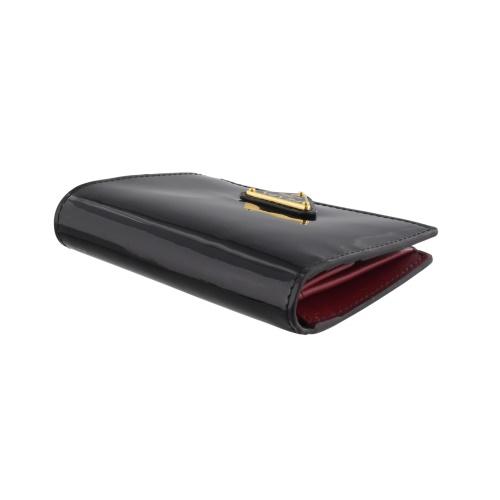 プラダ 二つ折り財布 レディース VERNICE ブラック PRADA 1MV204