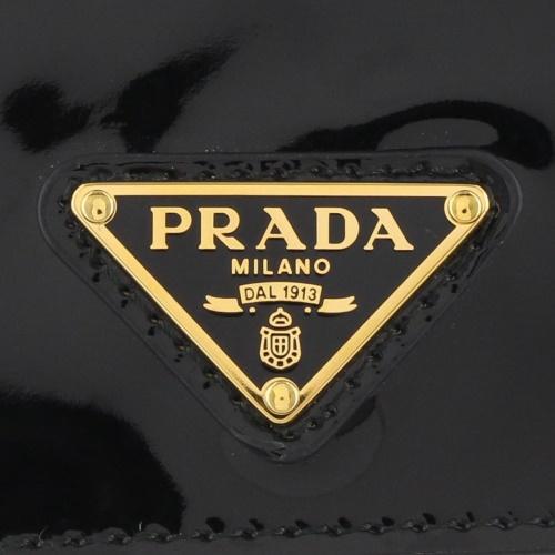 プラダ 二つ折り財布 レディース VERNICE ブラック PRADA 1MV204