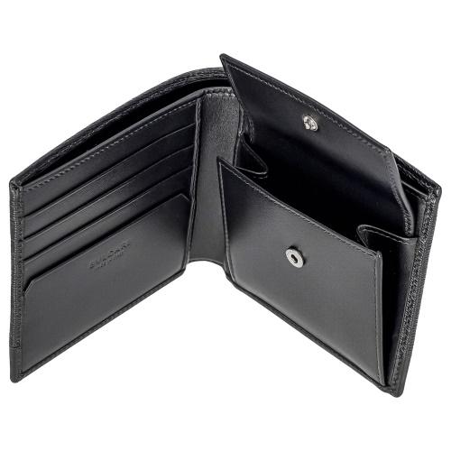 BVLGARI（ブルガリ） 二つ折り財布 メンズ ブラック セルペンティ