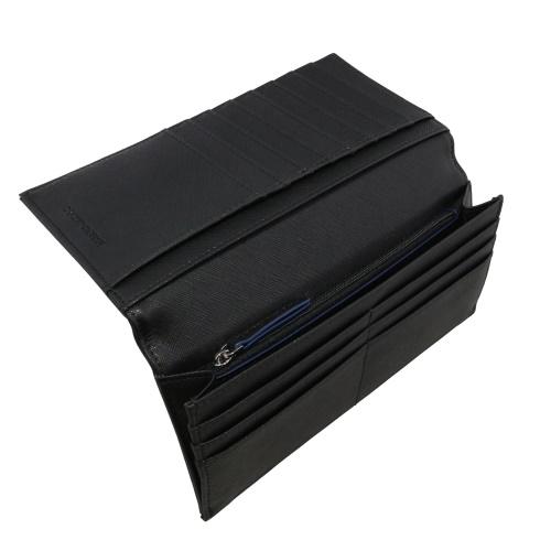 EMPORIO ARMANI エンポリオアルマーニ 長財布 メンズ ブラック Y4R170  