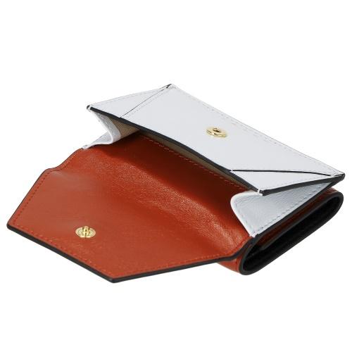 マルニ 三つ折り財布 レディース ブラウン MUSEO TRIFOLD YEN