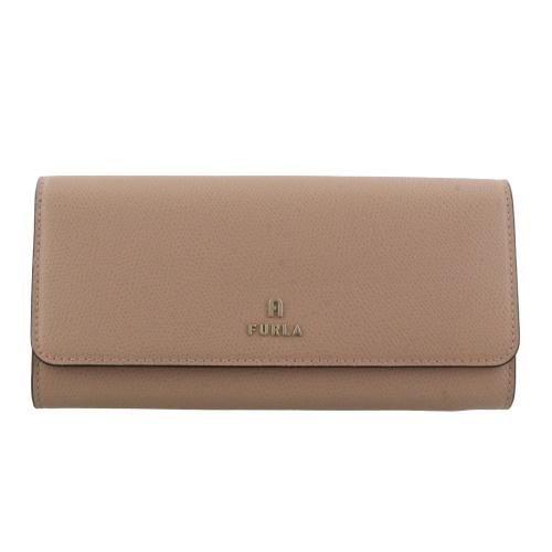 FURLA フルラ 長財布 レディース ベージュ ピンク カメリア WP00317 