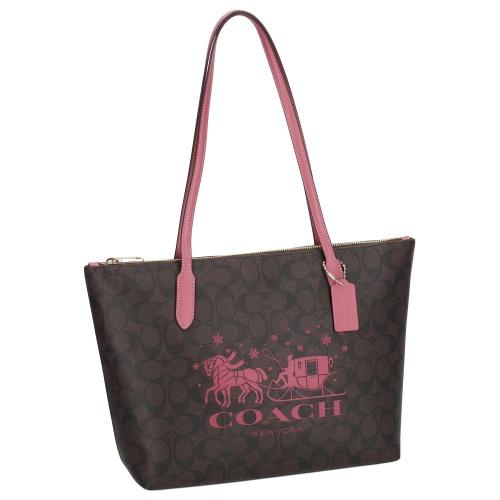 COACH（コーチ） アウトレット トートバッグ レディース ブラウン