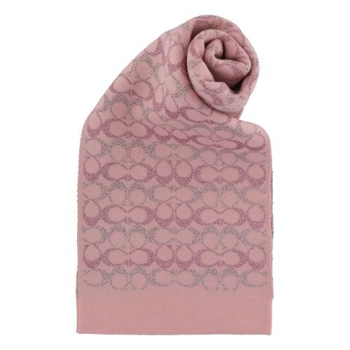 コーチ アウトレット マフラー レディース シグネチャー メタリック  