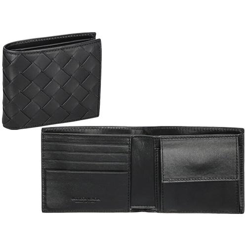 BOTTEGA VENETA（ボッテガ・ヴェネタ） 二つ折り財布 メンズ イントレ