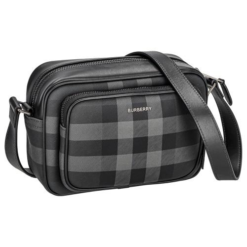 BURBERRY バーバリー ショルダーバッグ メンズ ブラック パディバッグ 