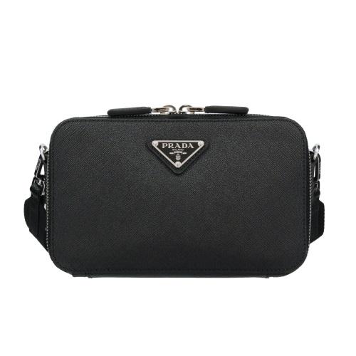 PRADA プラダ ショルダーバッグ メンズ ブラック 2VH173 V NOO PRADA プラダ ショルダーバッグ メンズ ブラック 2VH173 V NOO