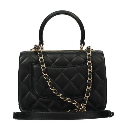CHANEL シャネル ハンドバッグ レディース ブラック AS4654 CHANEL シャネル ハンドバッグ レディース ブラック AS4654