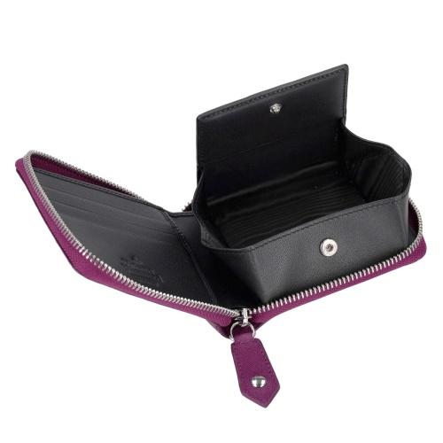 ヴィヴィアンウエストウッド 二つ折り財布 レディース パープル