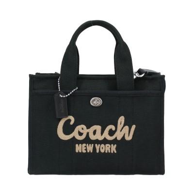 COACH コーチ バッグ レディース ブラック カーゴ トート 26 COACH コーチ バッグ レディース ブラック カーゴ トート 26