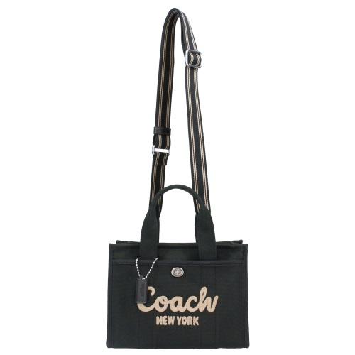 COACH コーチ バッグ レディース ブラック カーゴ トート 26 COACH コーチ バッグ レディース ブラック カーゴ トート 26