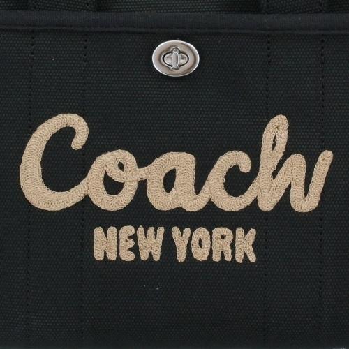 COACH コーチ バッグ レディース ブラック カーゴ トート 26 COACH コーチ バッグ レディース ブラック カーゴ トート 26