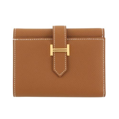 HERMES エルメス ベアンコンビネ ゴールド ヴォーエプソン