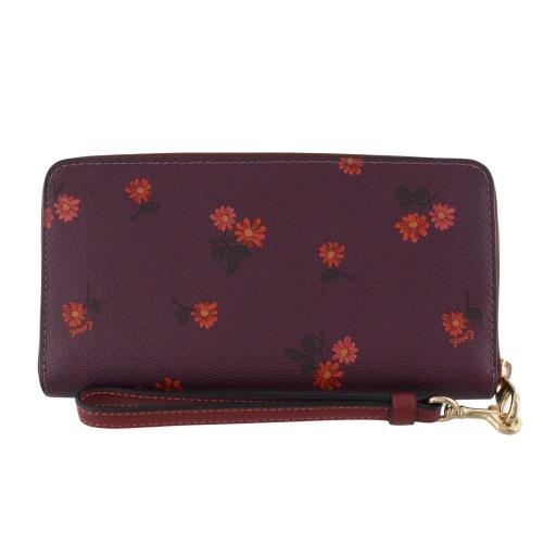 COACH コーチ アウトレット 長財布 レディース ワインレッド COACH コーチ アウトレット 長財布 レディース ワインレッド