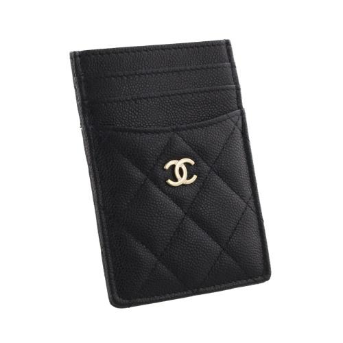 CHANEL シャネル カードケース レディース ブラック AP3595 CHANEL シャネル カードケース レディース ブラック AP3595