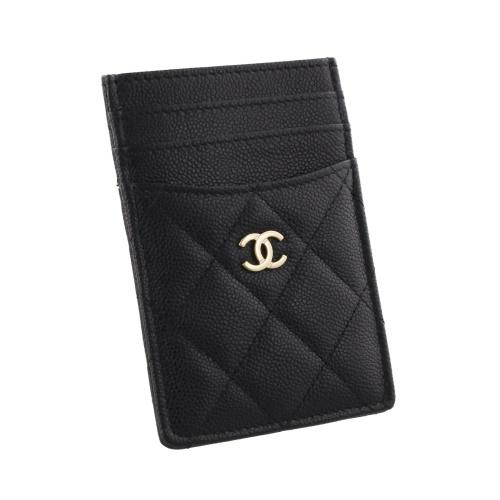 シャネル  カードケース レディース ブラック CHANEL AP3595 B10583 C3906  BLACK｜sekido｜02